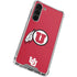 University of Utah Logo Galaxy S23 Plus Clear Case