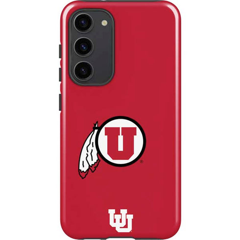 University of Utah Logo Galaxy S23 Plus Pro Case