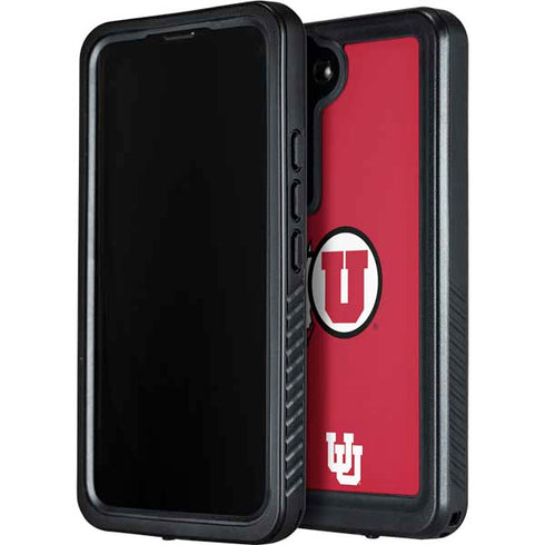 University of Utah Logo Galaxy S23 Plus Waterproof Case