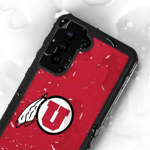 University of Utah Logo Galaxy S23 Plus Waterproof Case