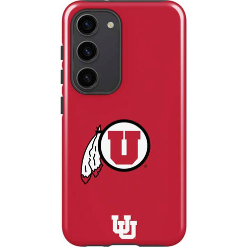University of Utah Logo Galaxy S23 Pro Case