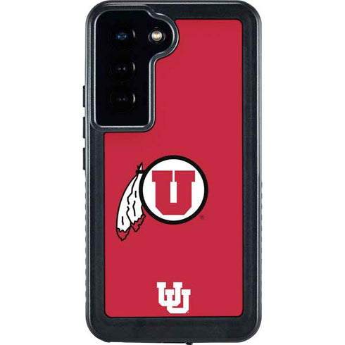 University of Utah Logo Galaxy S23 Waterproof Case