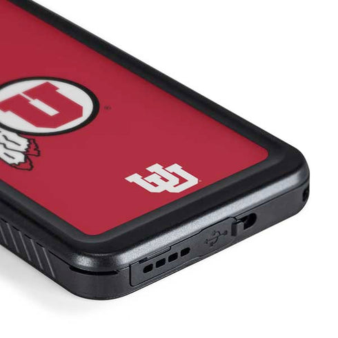 University of Utah Logo Galaxy S23 Waterproof Case