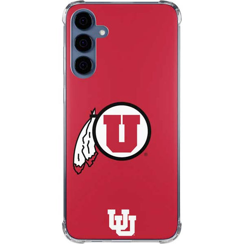 University of Utah Logo Galaxy S24 Clear Case