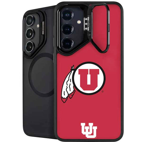 University of Utah Logo Galaxy S24 FE Kickstand Case