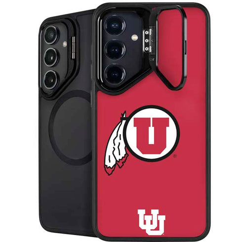University of Utah Logo Galaxy S25 Kickstand Case