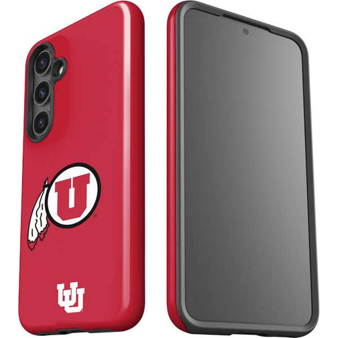 University of Utah Logo Galaxy S24 Plus Impact Case