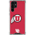 University of Utah Logo Galaxy S24 Ultra Clear Case