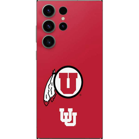 University of Utah Logo Galaxy S25 Ultra Skin