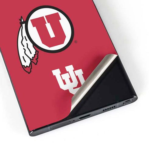 University of Utah Logo Galaxy S25 Ultra Skin