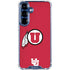 University of Utah Logo Galaxy S25 Clear Case