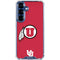 University of Utah Logo Galaxy S25 FE Clear Case