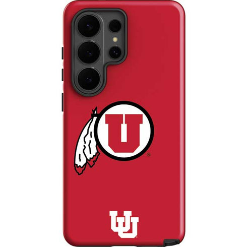 University of Utah Logo Galaxy S26 Ultra Impact Case