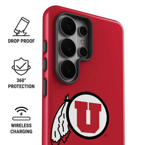 University of Utah Logo Galaxy S26 Ultra Impact Case
