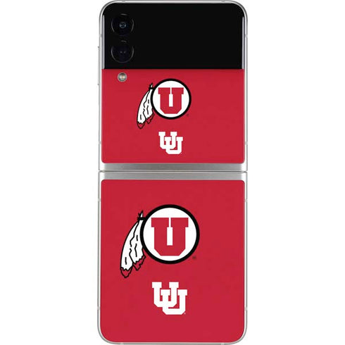 University of Utah Logo Galaxy Z Flip3 5G Skin