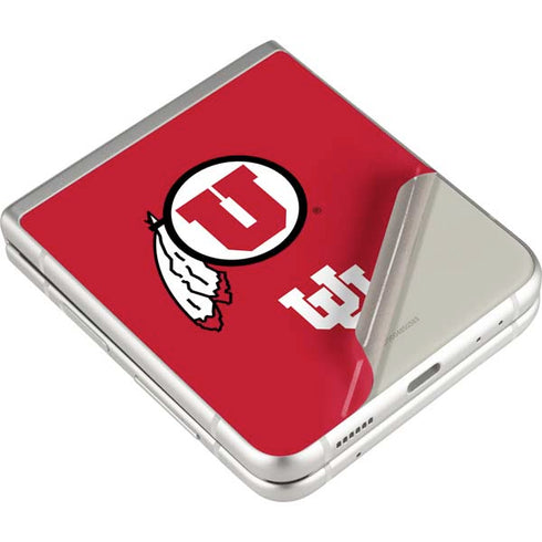 University of Utah Logo Galaxy Z Flip3 5G Skin