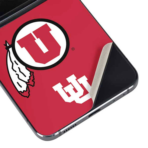 University of Utah Logo Galaxy Z Flip5 5G Skin