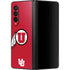 University of Utah Logo Galaxy Z Fold3 5G Skin