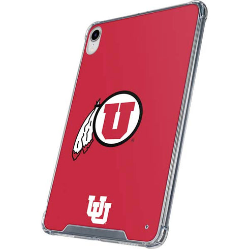 University of Utah Logo iPad 11th Gen (2025) Clear Case