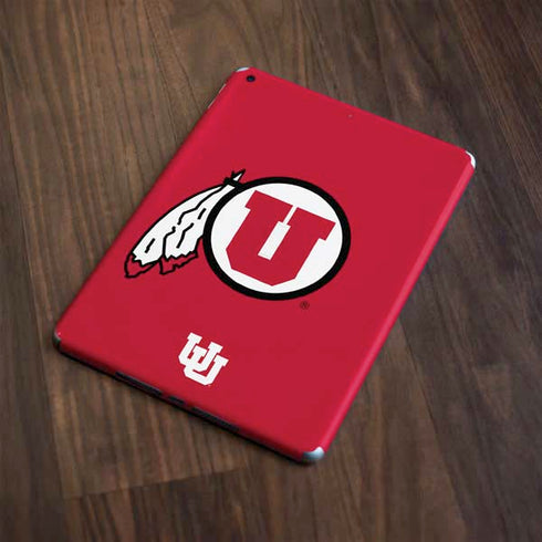 University of Utah Logo Apple iPad Skin