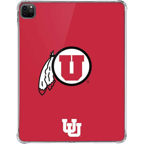 University of Utah Logo iPad Pro 11in (2024) Clear Case