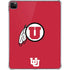 University of Utah Logo iPad Pro 11in (2024) Clear Case