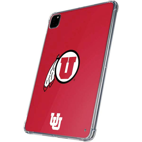 University of Utah Logo iPad Pro 11in (2024) Clear Case