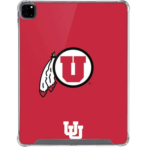 University of Utah Logo iPad Pro 12.9in (2020) Clear Case