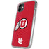 University of Utah Logo iPhone 11 Clear Case