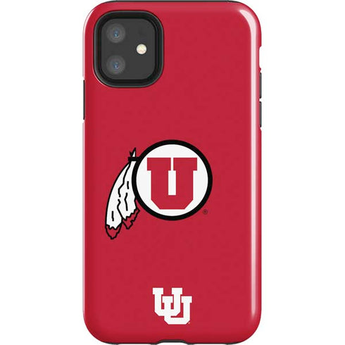 University of Utah Logo iPhone 11 Impact Case