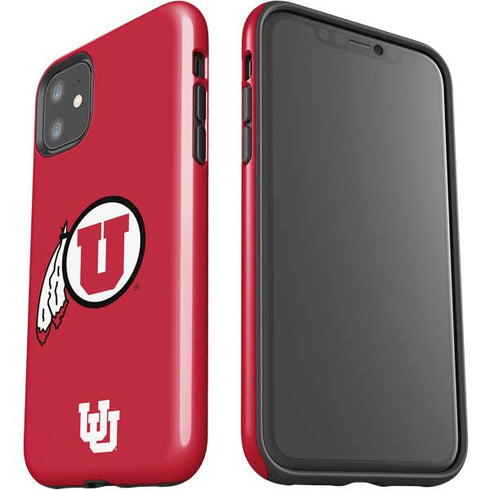University of Utah Logo iPhone 11 Impact Case