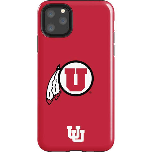 University of Utah Logo iPhone 11 Pro Max Impact Case