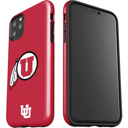 University of Utah Logo iPhone 11 Pro Max Impact Case