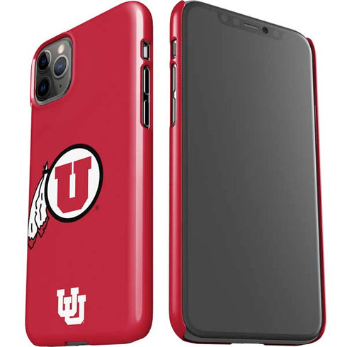 University of Utah Logo iPhone 11 Pro Max Lite Case