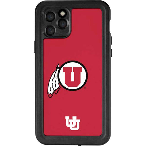 University of Utah Logo iPhone 11 Pro Waterproof Case