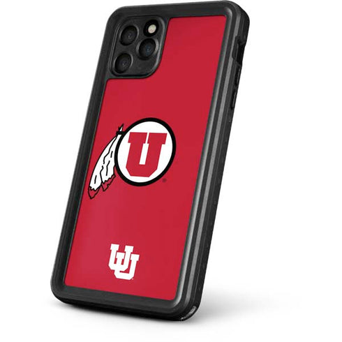 University of Utah Logo iPhone 11 Pro Waterproof Case