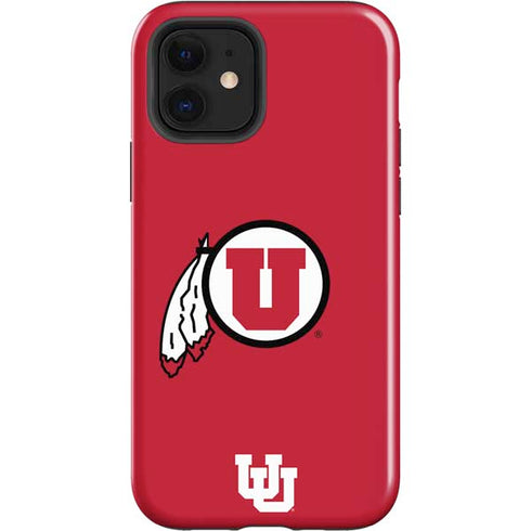 University of Utah Logo iPhone 12 Impact Case