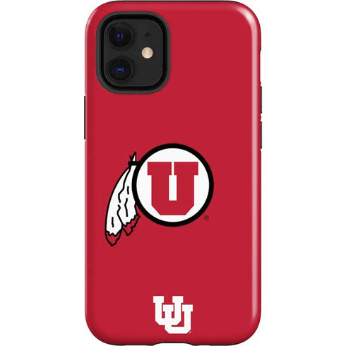 University of Utah Logo iPhone 12 Mini Impact Case
