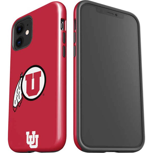 University of Utah Logo iPhone 12 Mini Impact Case