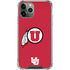 University of Utah Logo iPhone 12 Pro Max Clear Case