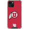 University of Utah Logo iPhone 13 Clear Case