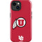 University of Utah Logo iPhone 14 Plus Impact Case