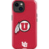 University of Utah Logo iPhone 14 Plus Impact Case