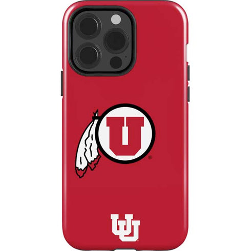 University of Utah Logo iPhone 14 Pro Impact Case