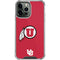 University of Utah Logo iPhone 14 Pro Max Clear Case