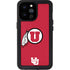 University of Utah Logo iPhone 14 Pro Max Waterproof Case