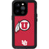 University of Utah Logo iPhone 14 Pro Waterproof Case