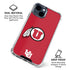 University of Utah Logo iPhone 15 Plus Clear Case