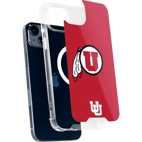 University of Utah Logo iPhone 15 Plus MagSafe Case