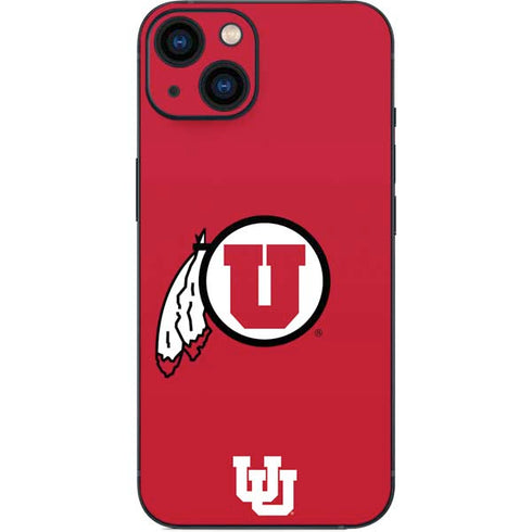 University of Utah Logo iPhone 15 Plus Skin
